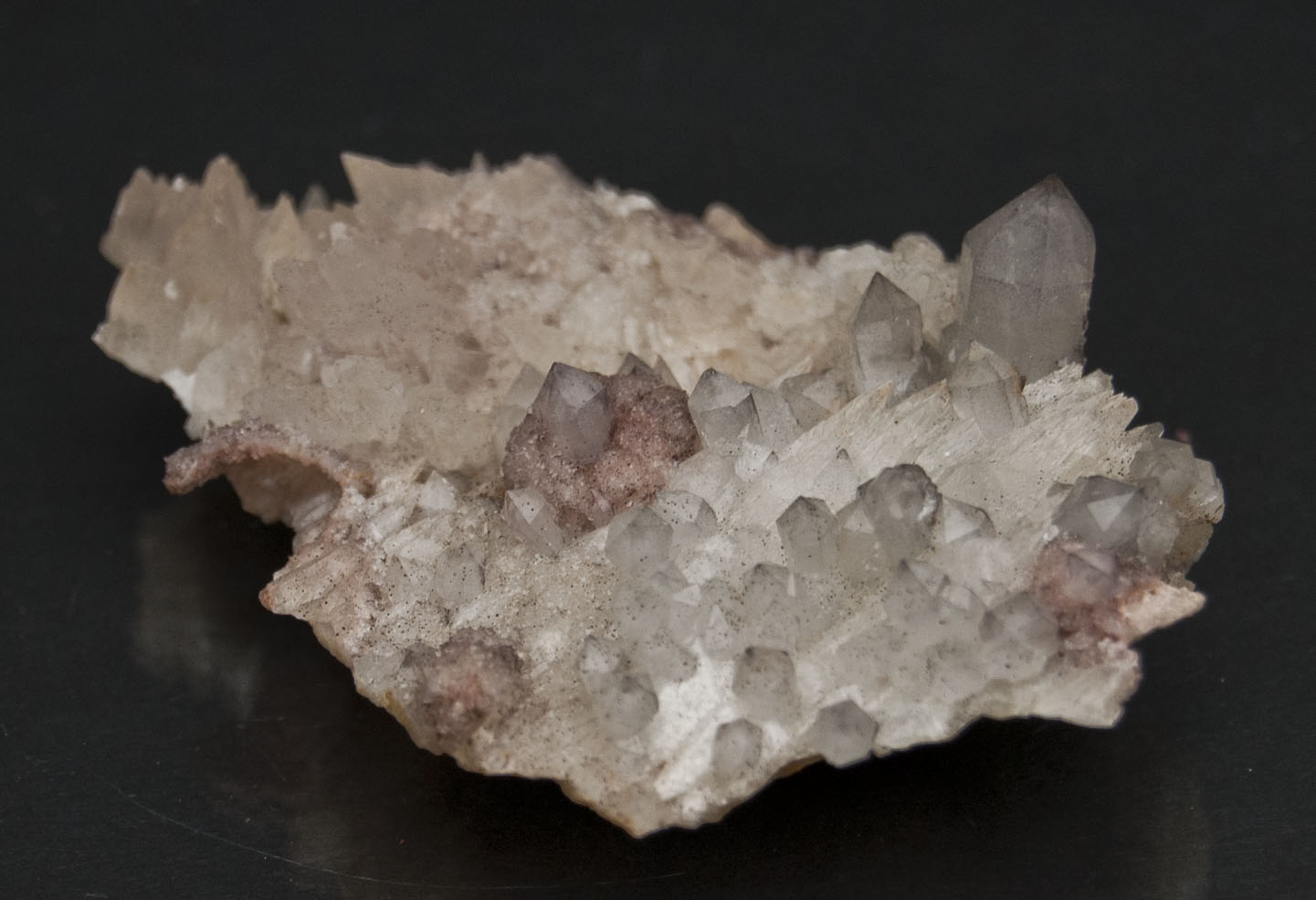 Rhodocrosite Quartz and Calcite Santa Eulalia 4